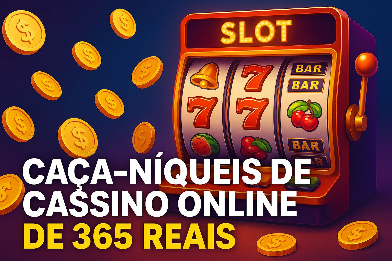Explore o mundo das slot machines no 365BRL Casino